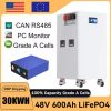 12V 300Ah LiFePO4 Lithium Battery With 200A BMS 8000+ Cycles For RV Campers Off-Road Off-Grid Fishing Boats Solar System Battery