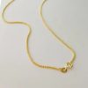 40-60cm 1.3mm Real 925 Sterling Silver Gold Color Maize Chain Necklace Women Girl Men Jewelry Colar Collier Collares Mujer Kolye