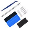 1-20m Nano Carbon Fiber Car 3D Tape Sticker Door Mirror Self Adhesive Paste Protector Strip DIY Protection Protective Waterproof