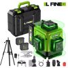 Milwaukee Degree Vertical Cross Laser Level 360 Green Beam  Horizontal And Vertical Rechargeable Battery green laser level tools