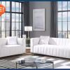 60" Small Loveseat, 3 in 1 Cute Convertible Sofa Bed, Modern Futon Recliner Sleeper w/2 Cup Holder, Blue