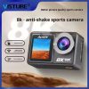 PR8000 Wifi Camera 8K 120° Motion 60MP Hunting Camera Wireless Wildlife Scouting Trail Trap for Night Vision Game Camera