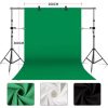 SH Photography Background Cloth Green Screen Chromakey Background Backdrop Smooth Muslin Cotton Cloth For Photo Studio Video