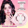 YSDO 1 Pair Magnetic Eyelashes Set Reusable Eyelash Extension Tools Natural Curler False Eyelashes With Magnetic Tweezers Kit