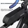 Bicycle Saddle Bag Bike Seat Bag Strap-On Cycling Rear Seat Post Bag Large Capacity Tail Rear Bag MTB Road Bicycle Storage Bag