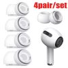 4-1 Pairs Replacement Eartips For AirPods Pro 1st 2nd Ear Tips Buds Silicone Rubber Eartips Earbuds Cap Gel Accessories XS/S/M/L