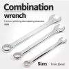 Fixed Spanners Ratchet Wrench Hand Tool Set Kit 8-19mm Spanners Ratchet Flexible Combination Spanners Ratchet Wrench Tool