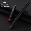 Luxury JinHao 9019 Dadao Fountain Pen Acrylic Transparent Spin Pen 40MM Nib Stationery Office School Supplies Writing Pens