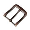 1PC 40mm Belt Buckle Red Antique Bronze Pin Buckle Metal Men's Casual Waistband Buckle Leather Craft Belt Parts Accessories