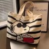 Attack Titan Shopping Bag Handbag Shingeki No Kyojin Shopper Handbag Women's Canvas Shoulder Environmental Large Capacity Bag