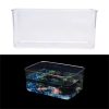 Transparent Explosion-proof Plastic Fish Tank Fall Prevention PET Desktop Goldfish Bowl Small Ecological Water Tank