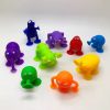 Random Mini Sucker Suction Cup Dolls Explore the Seas with Marine Life Action Figures and Toy Capsules for Children 5pcs