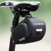 0.8L Bicycle Saddle Bag Reflective Bicycle Tool Holder Bag Quick Release Bike Seat Rear Tool Pouch Outdoor Cycling Tail Bag