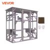 Cat Four Steps Stairway - Wall Mounted Wooden Stairs Ladder Climber Shelf Perch for Scratching, Climbing, Jumping and Relaxing