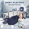 IMBABY Indoor Baby Playpen for Children Kid Ball Pit Toy Plaza Kids Playground Park Toddler Safety Fence for Self Entertainment