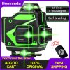 HILDA 16/12 Lines Laser Level Green Line SelfLeveling 360 Horizontal And Vertical Super Powerful Laser Level Green Beam