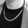 925 Sterling Silver Necklace For Men's women 16/18/20/22/24 Inches Classic 6MM Chain Luxury Jewelry Wedding Christmas Gifts