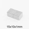 15X10X1mm Thin Block Powerful Strong Magnetic Magnets N35 Permanent Neodymium Magnets 15x10x1 15*10*1