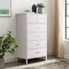 3-Drawer Dresser for Bedroom, Multipurpose Chest of Drawers, Mid-Century Modern Storage Cabinet with Anti-Tip Kit, Clothes