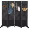 2 panels screen 348x180cm fabric for the partition wall provide private space and protect your privacy background wall.