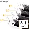 Hot Sale 3/6/10 Pairs 3D Mink Lashes Faux Cils Natural Long Fluffy Handmade Half Lashes Clear Band Lashes Make up Tools Cílios