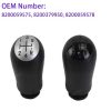 Universal Aluminum Alloy Car Auto Gear Manual Shift Knob Adapter Black for Non Threaded Shifters M12x1.25 M10x1.5 SK-1054-BK