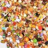random Miniature Dollhouse Supermarket Food Snacks Mini Cake Wine Drink for Blyth Barbies BJD Doll Accessories Kids Gift