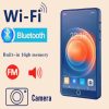 New Mahdi Camera Mp4 Player Bluetooth Wifi Android 64gb Touch Screen Hifi Music Recorder Video Mp3 Player  With Speaker TF Card