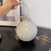 Women's Cute Patent Leather Summer Strawberry Shape Chain Bag Creative Fruit Girl Shoulder Crossbody Bag