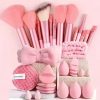 LOYBJ 1/2Pcs Foundation Makeup Brush Oblique Head Liquid Foundation Concealer Cosmetic Blending Brushes Face Contour Beauty Tool