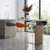 Nordic Eco-friendly Plastic Chairs Table Designer Backrest Outdoor Small Bench Living Room Chairs Furniture Vanity Chair Stools