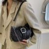 Wedding Bridal Beaded Women Evening Bag Dinner Bag Chain Shoulder Handbags Elegant Rhinestones Clutch Egg Shape Evening Bag
