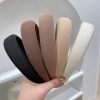 Korean style Hair bands accessories Black 2025 New in Headband hair woman Fabric Hair band Hoops Press girls Headbands clips