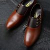 Men Formal Leather Shoes Black Pointed Toe Men Loafers Party Office Business Casual Shoes for Men Oxford Shoes Mens Dress Shoe