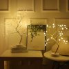 LED Rose Tree Lights 24LEDs USB Operated Table Lamp Atmosphere Lighting for Wedding Party Gift Birthday Festival Lover Home Deco