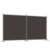 4pcs Room Divider Base Sturdy Feet Fabric Screen Partition Holder Foldable Stand Classic Black Plastic Furniture Accessory