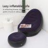 Single Manual Massage Sofa With Remote Control Leisure Living Room Bedroom Recliner