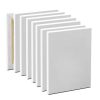 5x7in 2/4/6pcs Canvas Board Bulk,Art Painting White Blank Canvas Panels for Acrylic,Gouache,Oil,Painting,Drawing,Flow Pouring