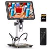 Adjustable Magnification 130X 150X 180X 42/50mm Microscope Lens Zoom C Mount Lens For HDMI VGA USB Digital Microscope Camera