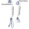 Reflective Shock Absorbing Pet Leashes with Car Seatbelt for Large Dogs Heavy Duty Tactical Bungee Dog Leash No Pull Dog Leash