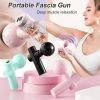 Professional Level Muscle Massage Gun Relaxation Intelligent Exercise Fitness Massager Cold And Hot Compress Fascia Gun 6 Heads