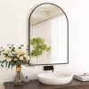 LUVODI 28x36 inch Illuminate Bathroom Mirror with Light Backlit Dimmable Defog Wall-mounted Bath Mirror