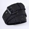 New Men Breathable Nylon Fabric Belt outdoor sport Belt Pin Buckle Trousers Jeans Belt