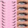 CoMango LU(M) Curl YY 3D 4D 5D W Shape Technological Fibers False Eyelashes Premade Volume Eyelash Extensions Makeup Supplies