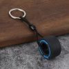 Mini Tire Keychain Racing Tire Key Chain PVC Soft Rubber Tire Wheel Charms Motorcycle Racing Key Bag Pendants Gifts