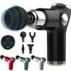 Mini Fascia Gun  Vibrating Fast Rechargeable Dual Head Both Portable Mini Muscle Relaxation Full Body Universal  Fascia Gun