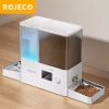 5L Pet Feeder with Camera Automatic Cat Feeder Smart Dog Food Dispenser WiFi Timing Stainless Steel Feeding Bowl（No 5V 2A Plug）