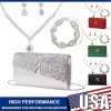 Women gold closure Clutch Bag evening wedding party cute Box metal holder Brand Handbags Women's Handbag Ladies Female Evening