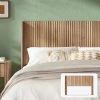 Sovereign Full Diamond Tufted Performance Velvet Headboard, White