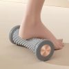 Alloy Micro Needle Roller Massage Stick Face Cream Spoon Skin Firming Lifting Gua Sha Neck Facial Slimming Massager Roller